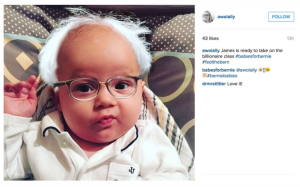 A bit of a Benjamin Button effect, huh?