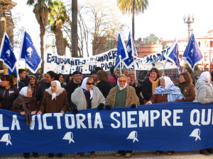 Thursdays with Las Abuelas de Plaza de Mayo Credit: Sara Gold