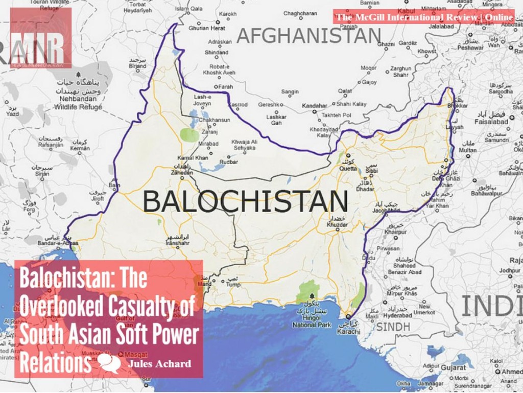 Balochistan: The Overlooked Casualty of South Asian Soft Power Relations –  MIR