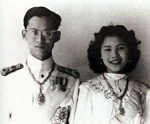 King Bhumibol Aduladej and Queen Sirikit (Creative Commons Licence)