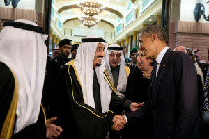 President Obama meeting with King Salman of Saudi Arabia in Riyadh https://flic.kr/p/xQpZ1y