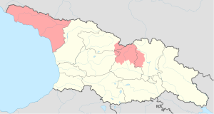 Breakaway regions of South Ossetia and Abkhazia (wikimedia)