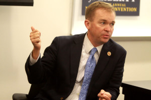 Director of the Office of Management and Budget, Mick Mulvaney