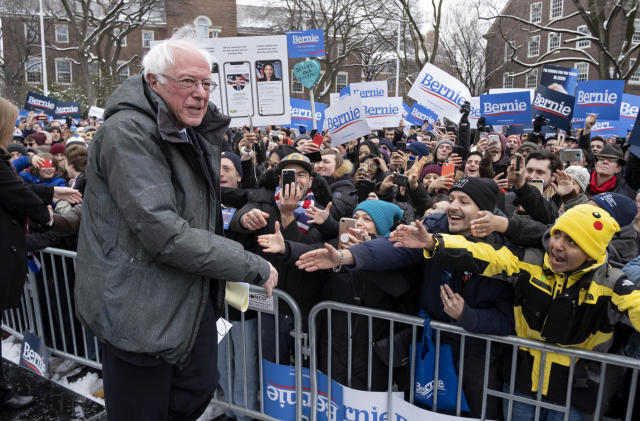 Election 2020 Bernie Sanders