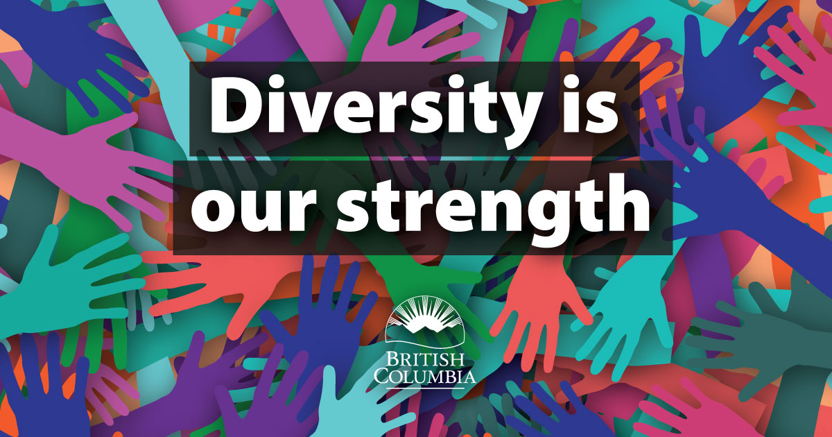 The Canadian Government frequently uses diversity and multiculturalism as a marketing ploy. “Canadian Multiculturalism Day” by Province of British Columbia is licensed under CC BY-NC-SA 2.0